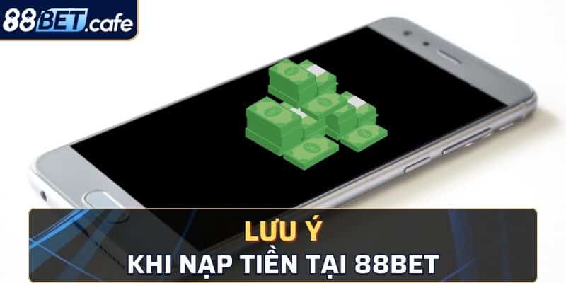 Những lưu ý quan trọng khi nạp tiền cho tân thủ